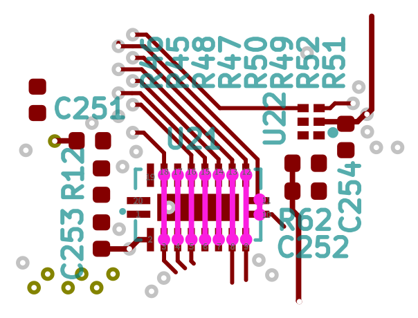 DCSCM U21 rework detail